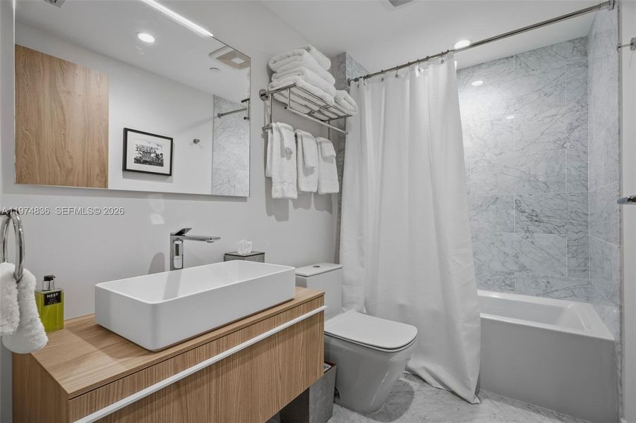 Furnished interior view inside a new home in , Bay Harbor Islands (Image 20).