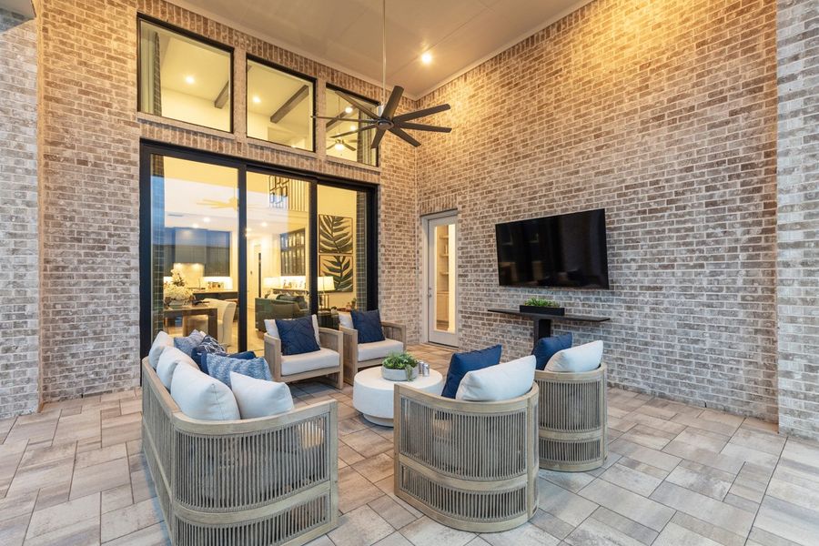 Representative Patio - some options shown Representative Patio - some options shown