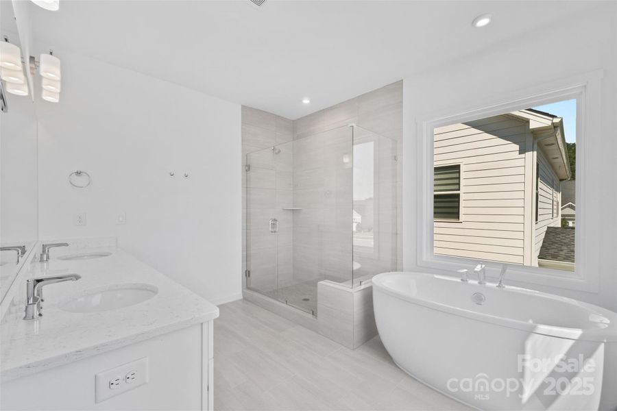 Furnished interior view inside a new home in , Charlotte (Image 9).