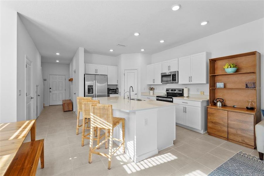 Furnished interior view inside a new home in , Sarasota (Image 8). Furnished interior view inside a new home in , Sarasota (Image 8).