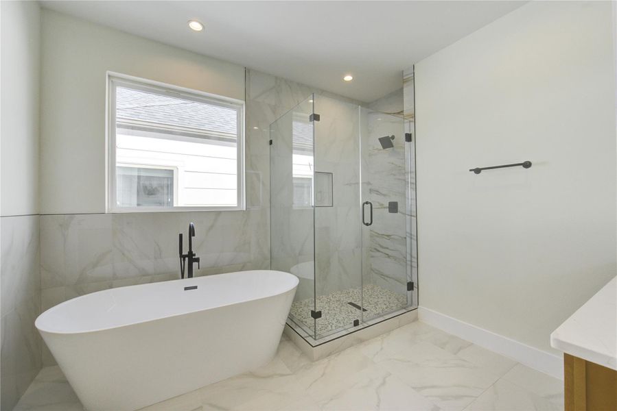 Furnished interior view inside a new home in , Houston (Image 30).