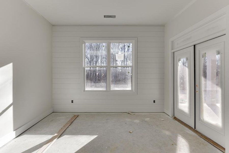 In-progress construction of a new home in , Cumming, GA (Image 34).