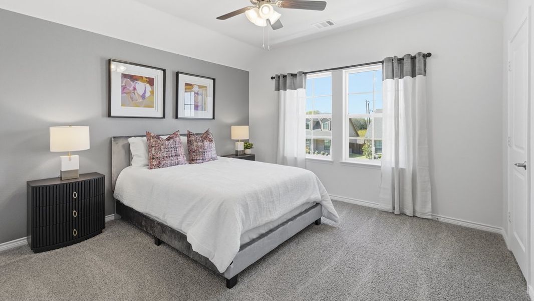 Furnished interior view inside a new home in Morning Ridge, Princeton (Image 4). Furnished interior view inside a new home in Morning Ridge, Princeton (Image 4).