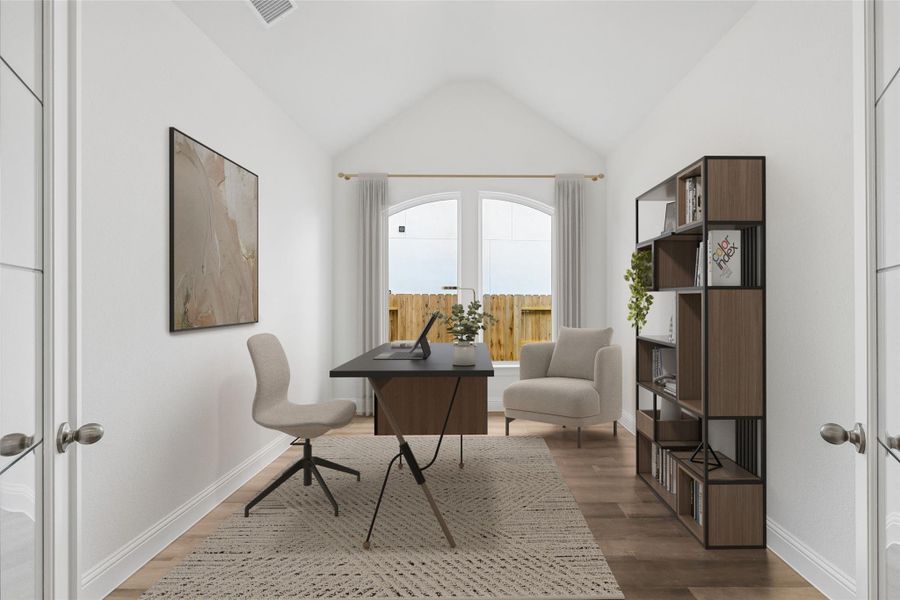 Furnished interior view inside a new home in , Magnolia (Image 12).