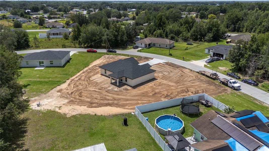 Front exterior of a new home in , Ocala, FL, highlighting curb appeal (Image 38). Front exterior of a new home in , Ocala, FL, highlighting curb appeal (Image 38).