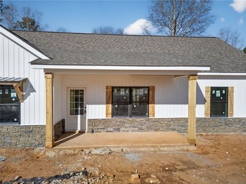In-progress construction of a new home in , Douglasville, GA (Image 27).