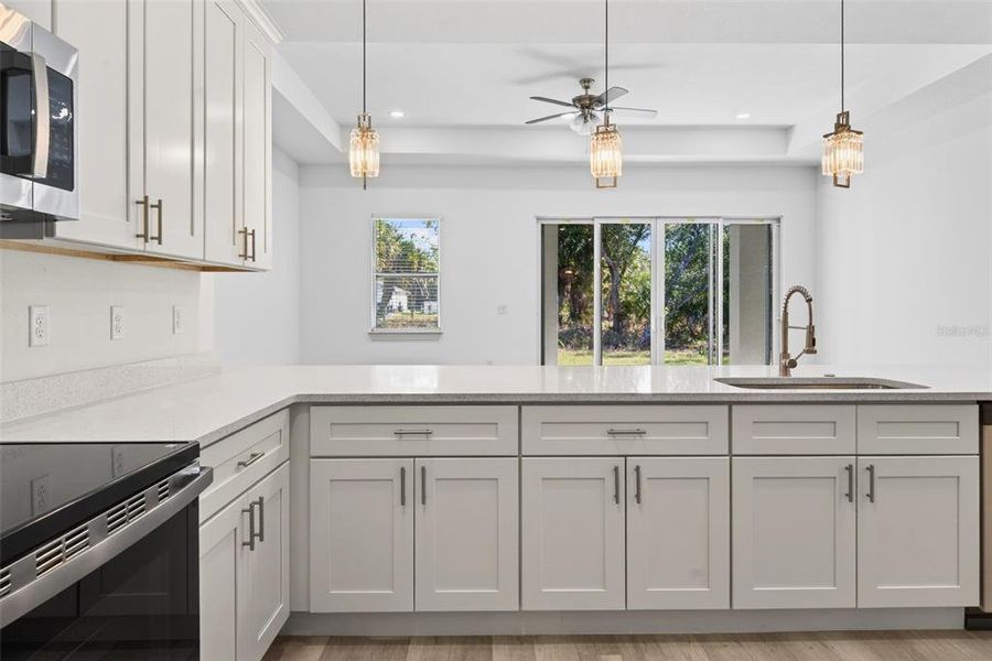 Furnished interior view inside a new home in , North Port (Image 6). Furnished interior view inside a new home in , North Port (Image 6).