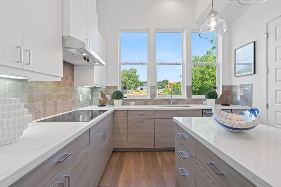 Furnished interior view inside a new home in Bluebonnet Lofts, Austin (Image 13).
