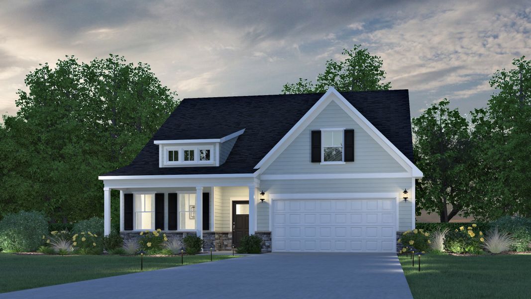 Representative exterior photo of a completed home built from the Reedy by Veranda Homes in Foxbank, Gray Court, SC (Image 31).