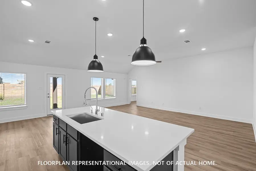Furnished interior view inside a new home in Ambrose, La Marque (Image 4).