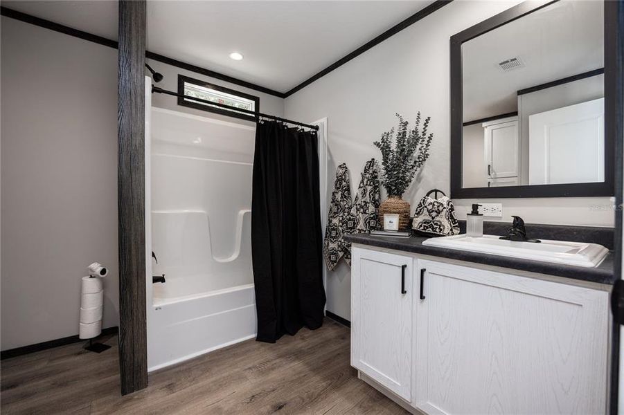 Furnished interior view inside a new home in , Fort White (Image 27).