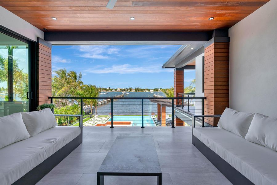 Furnished interior view inside a new home in , Lantana (Image 16).