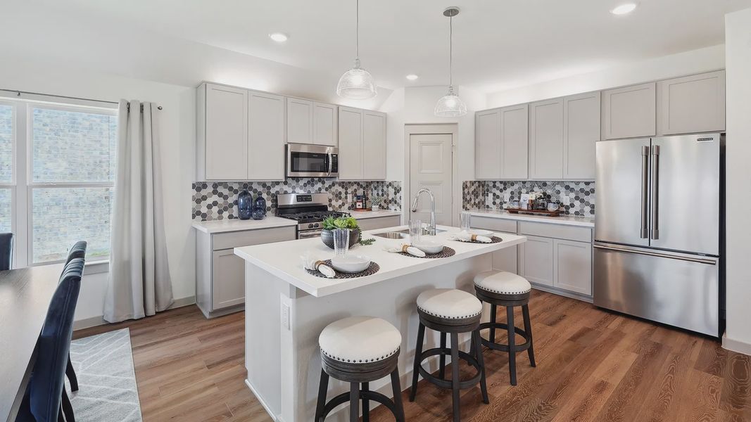 Furnished interior view inside a new home in Walden Pond, Forney (Image 4).