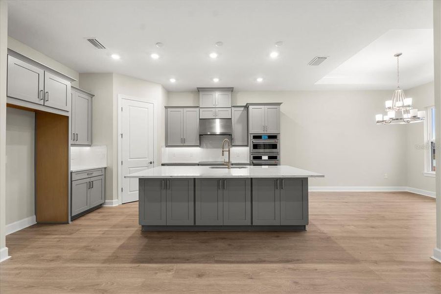 Furnished interior view inside a new home in , Kissimmee (Image 8). Furnished interior view inside a new home in , Kissimmee (Image 8).