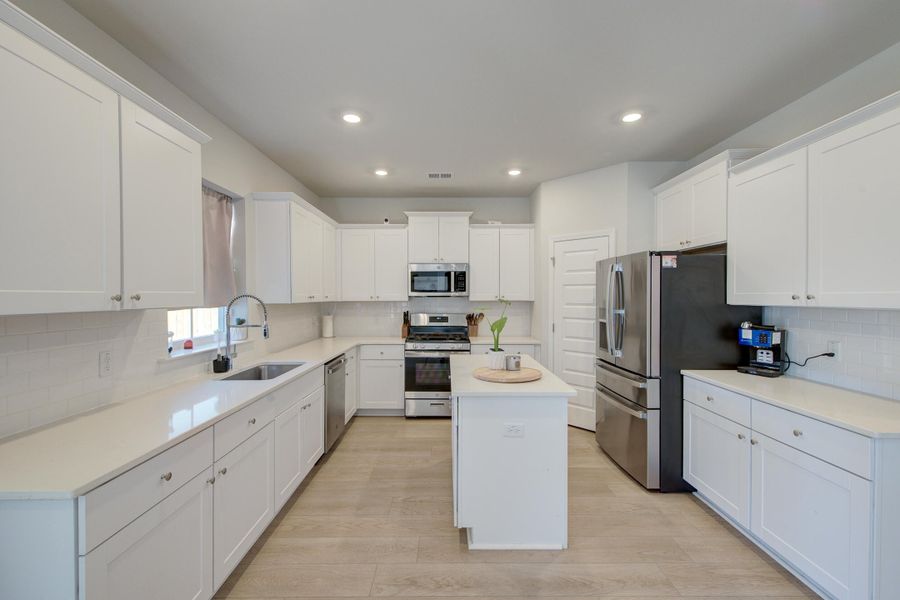 Furnished interior view inside a new home in Heron's Walk at Summers Corner, Summerville (Image 10).