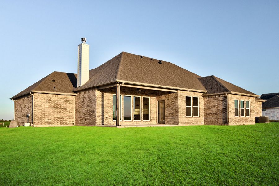 Representative exterior photo of a completed home built from the The Jackson by Doug Parr Custom Homes in Monarch Manor, Poolville, TX (Image 21).