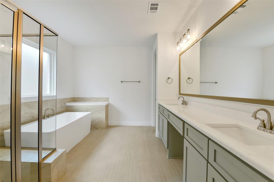 Furnished interior view inside a new home in , Conroe (Image 7).