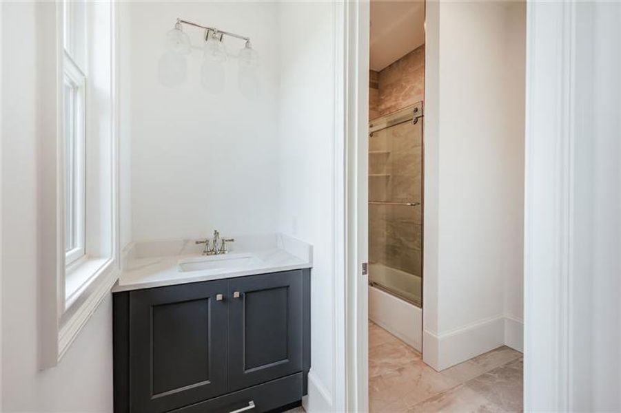 Furnished interior view inside a new home in , Athens (Image 45).