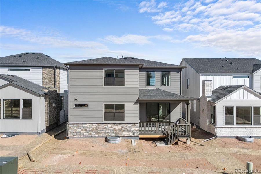 Exterior details and patio area of a home in , Littleton (Image 17).