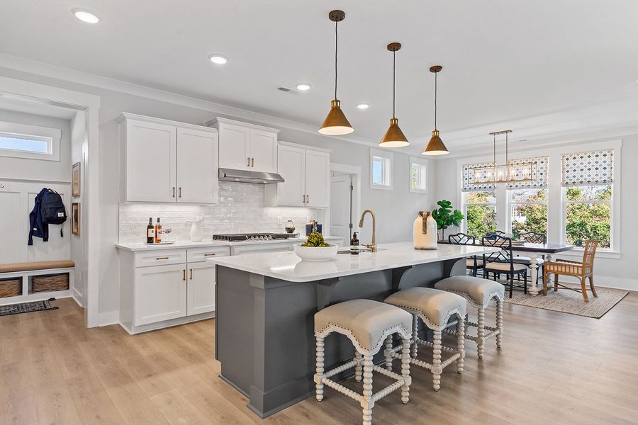 Representative furnished interior of a home built from the The Hampton by RobuckHomes in Baylee Ridge, Selma (Image 19). Representative furnished interior of a home built from the The Hampton by RobuckHomes in Baylee Ridge, Selma (Image 19).