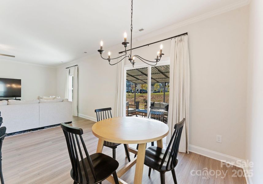 Furnished interior view inside a new home in , Troutman (Image 27).