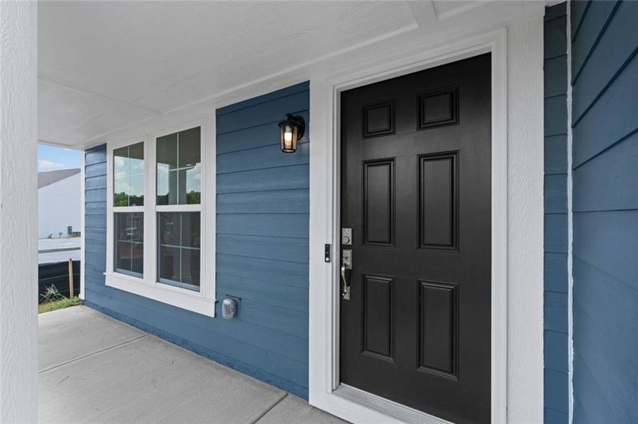 Exterior details and patio area of a home in Twin Lakes, Hoschton (Image 24). Exterior details and patio area of a home in Twin Lakes, Hoschton (Image 24).