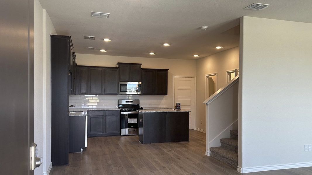 Furnished interior view inside a new home in Liberty Crossing, Royse City (Image 3).