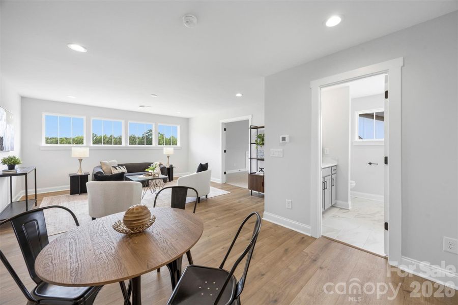 Furnished interior view inside a new home in , Lancaster (Image 33).