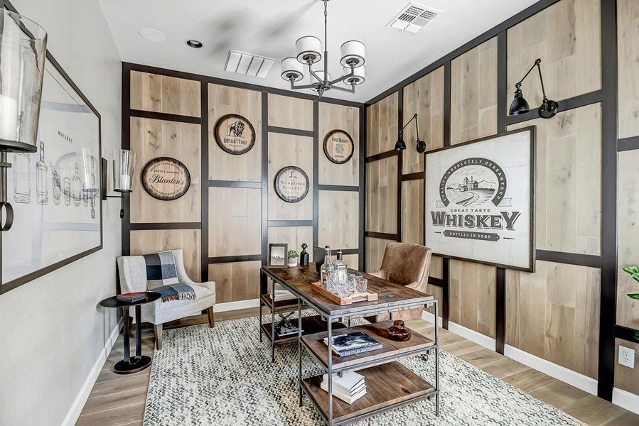 Furnished interior view inside a new home in Summit at The Dells, Prescott (Image 13).