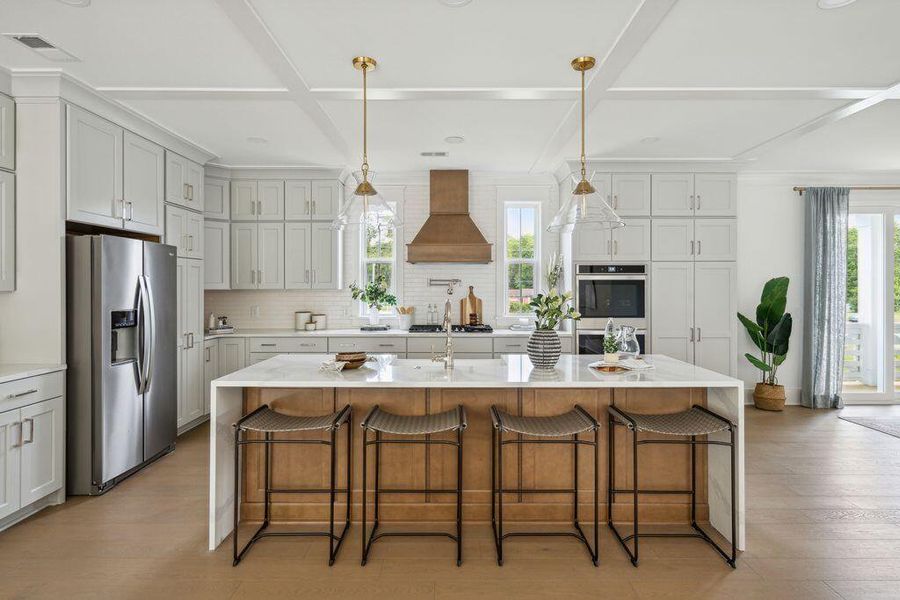 Furnished interior view inside a new home in Miller's Crossing, Johns Island (Image 25).
