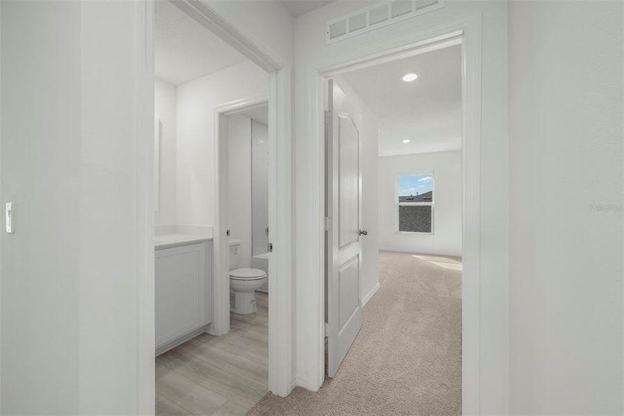 Spacious, unfurnished interior of a new home in Peach Crossings, Winter Haven (Image 26).