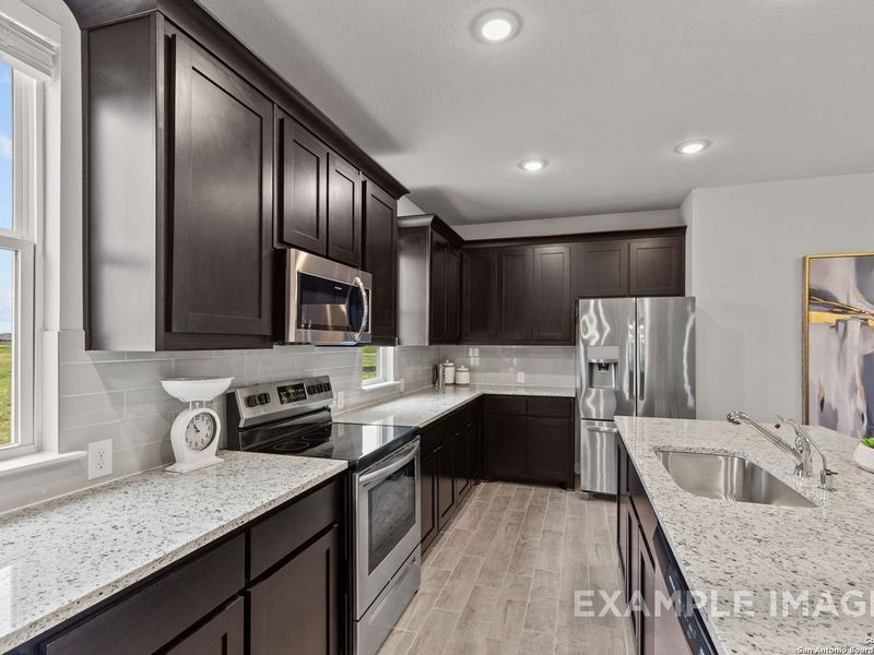 Furnished interior view inside a new home in Hannah Heights, Seguin (Image 24).