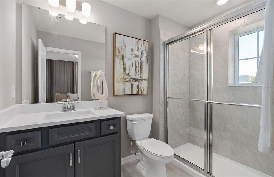 Furnished interior view inside a new home in Windsor Cay Resort, Clermont (Image 28).