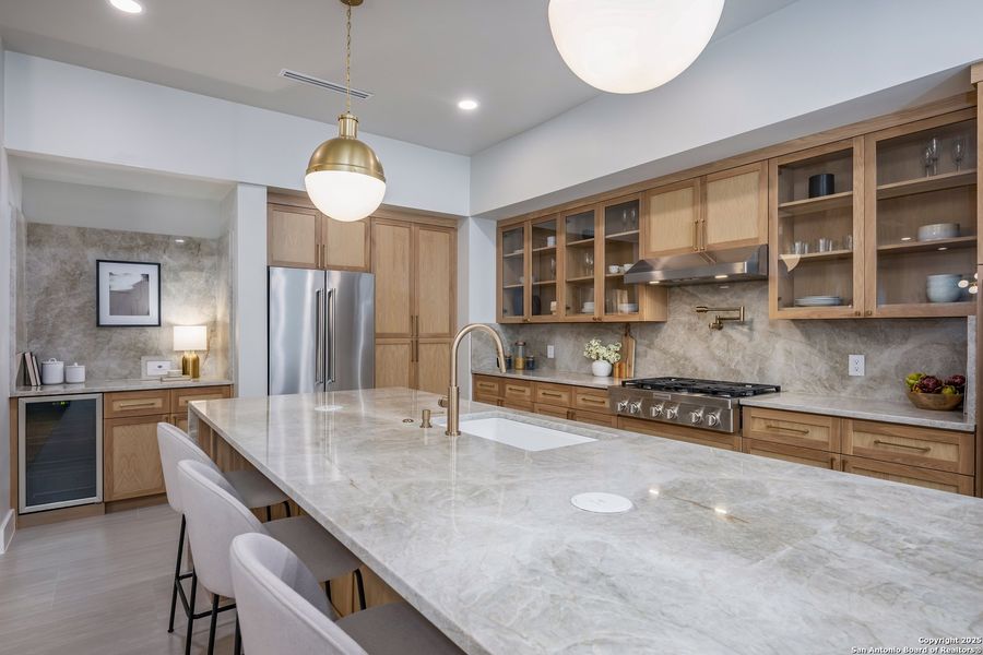 Furnished interior view inside a new home in , San Antonio (Image 30).