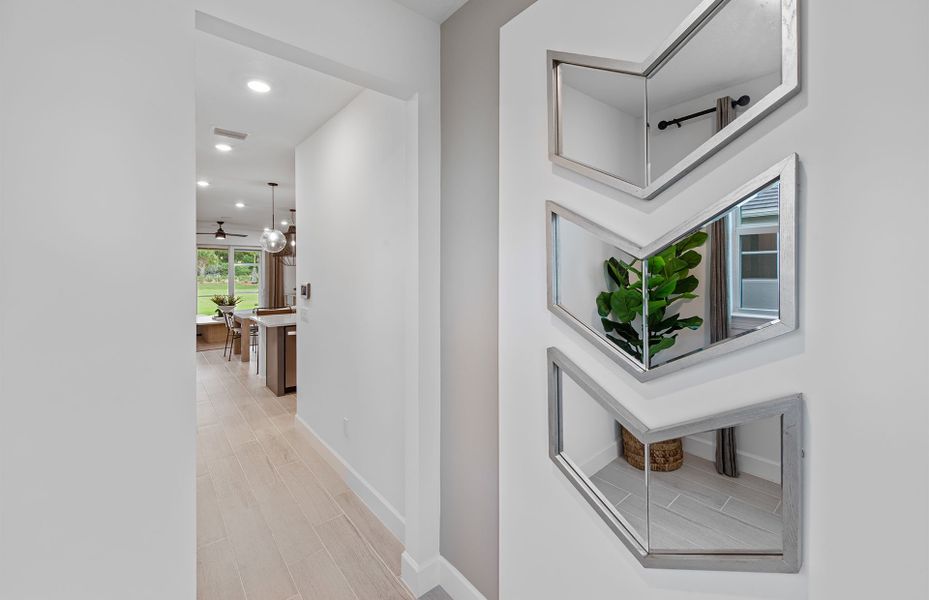 Representative unfurnished interior of a home built from the Seaport by Pulte Homes in Seminole Palms, Palm Coast (Image 17).