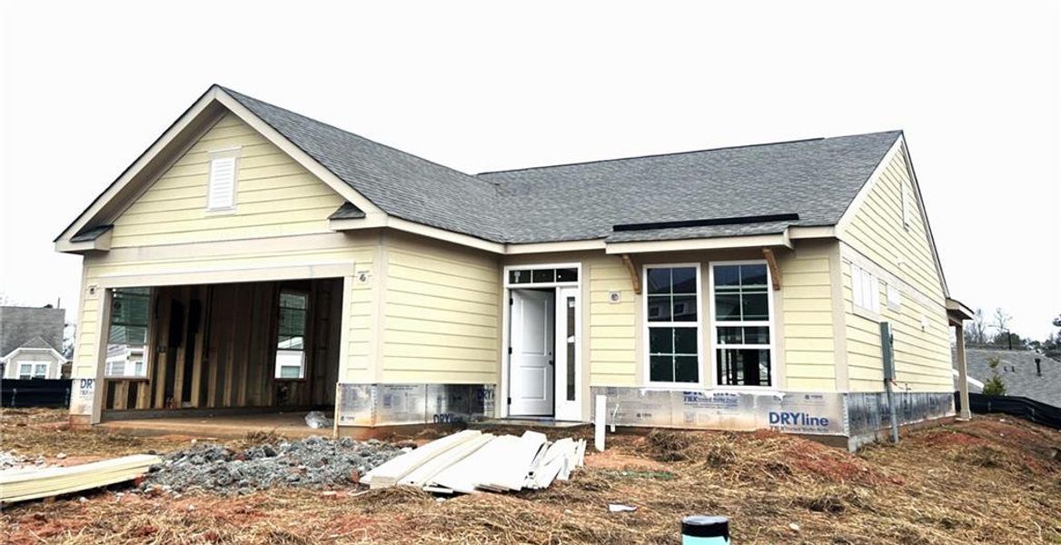 In-progress construction of a new home in Laurel Farms, Dallas, GA (Image 4).