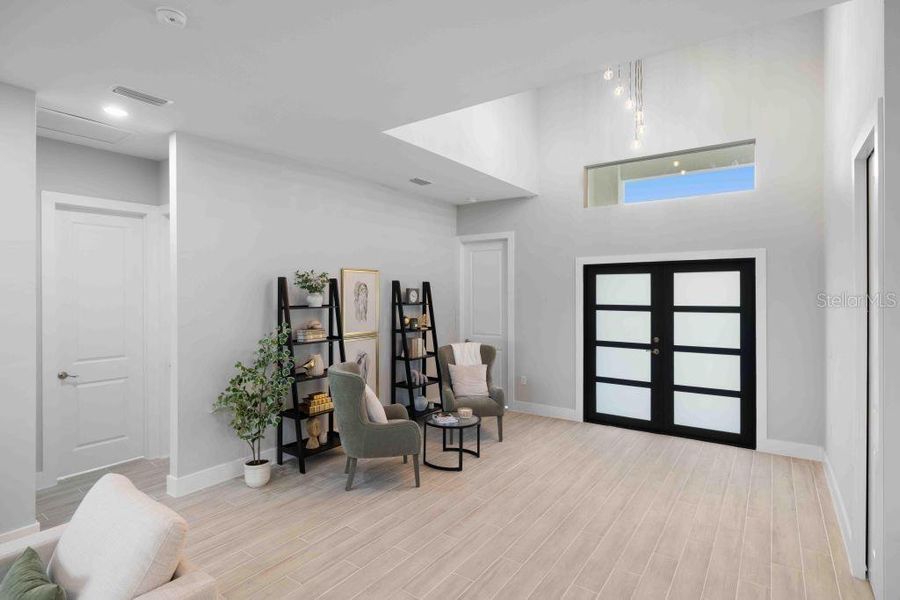 Furnished interior view inside a new home in , Placida (Image 39).