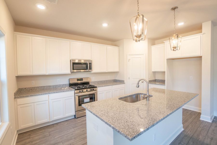 Representative furnished interior of a home built from the Saluda by Hurricane Builders in Southern Column Estates, Florence (Image 7).