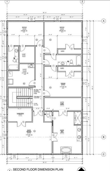 2D floor plan layout of this home in , Rex, GA (Image 3).