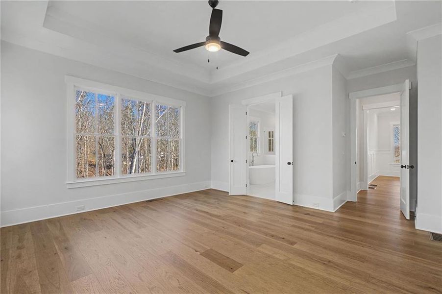 Spacious, unfurnished interior of a new home in Malone's Pond, Ball Ground (Image 28).