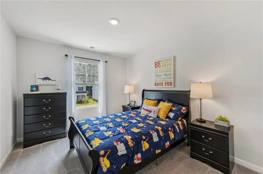 Furnished interior view inside a new home in The Hills at Cedar Creek, Winder (Image 57).