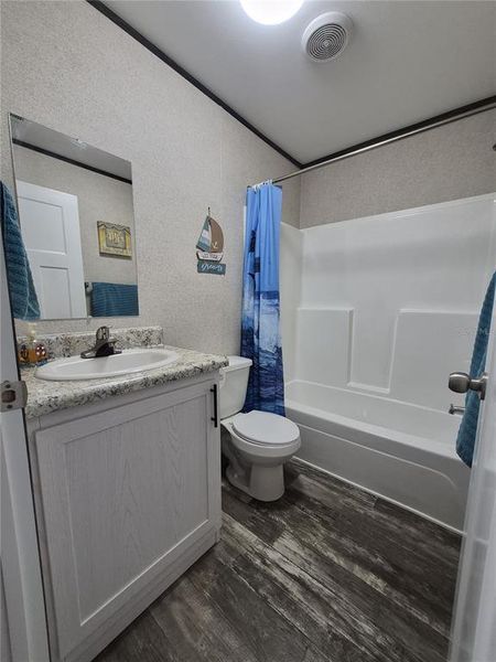 Furnished interior view inside a new home in , Inverness (Image 10).