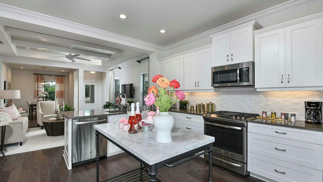 Furnished interior view inside a new home in Vicenza Real Estate and Homes for Sale in North Venice, FL - Neal Communities, Nokomis (Image 14). Furnished interior view inside a new home in Vicenza Real Estate and Homes for Sale in North Venice, FL - Neal Communities, Nokomis (Image 14).