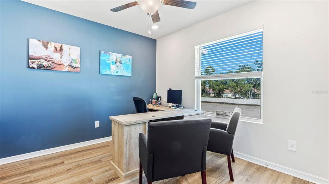 Furnished interior view inside a new home in Oasis at Longwood Run, Sarasota (Image 7).