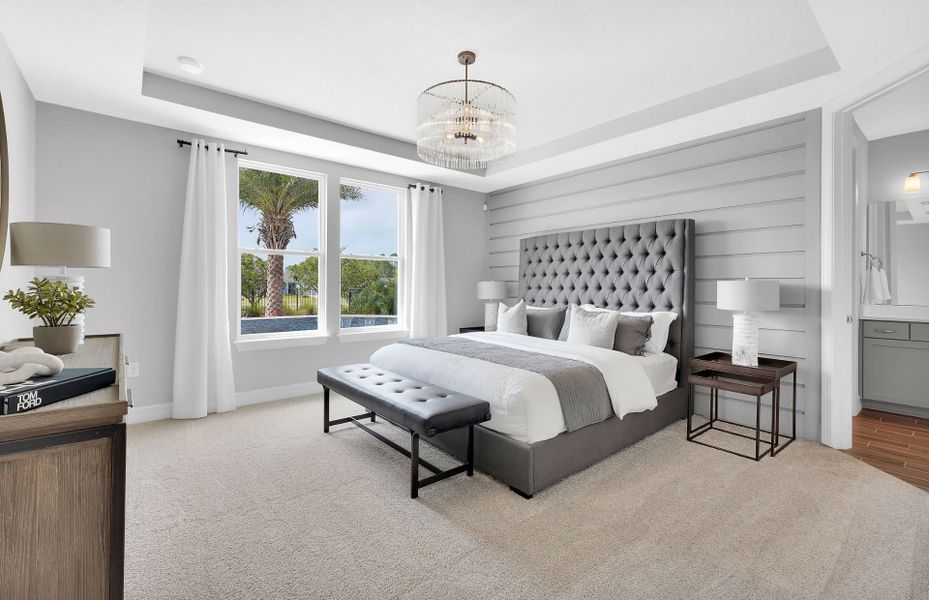 Furnished interior view inside a new home in Crescent Cove, Myrtle Beach (Image 13). Furnished interior view inside a new home in Crescent Cove, Myrtle Beach (Image 13).