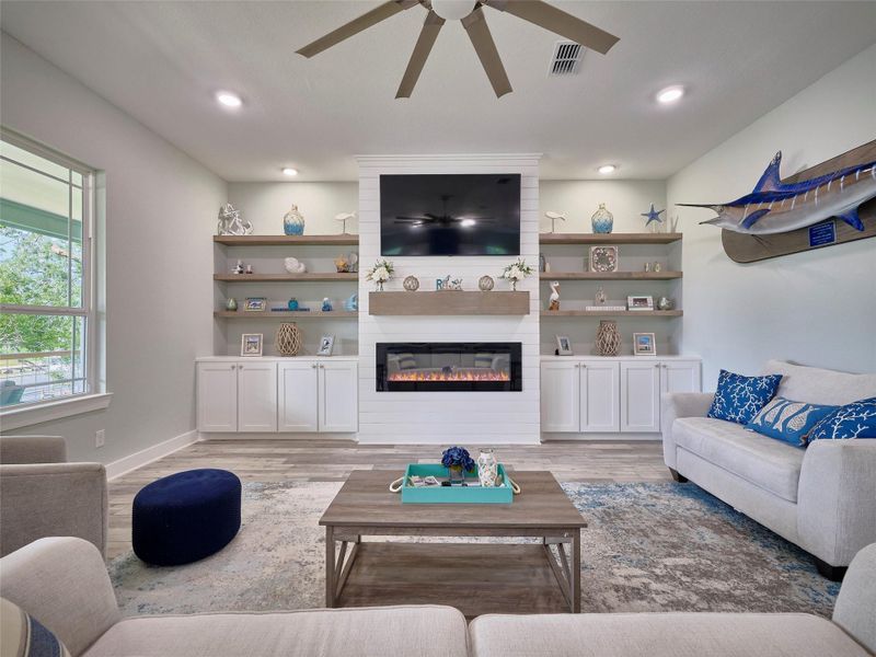 Furnished interior view inside a new home in , Sargent (Image 30). Furnished interior view inside a new home in , Sargent (Image 30).