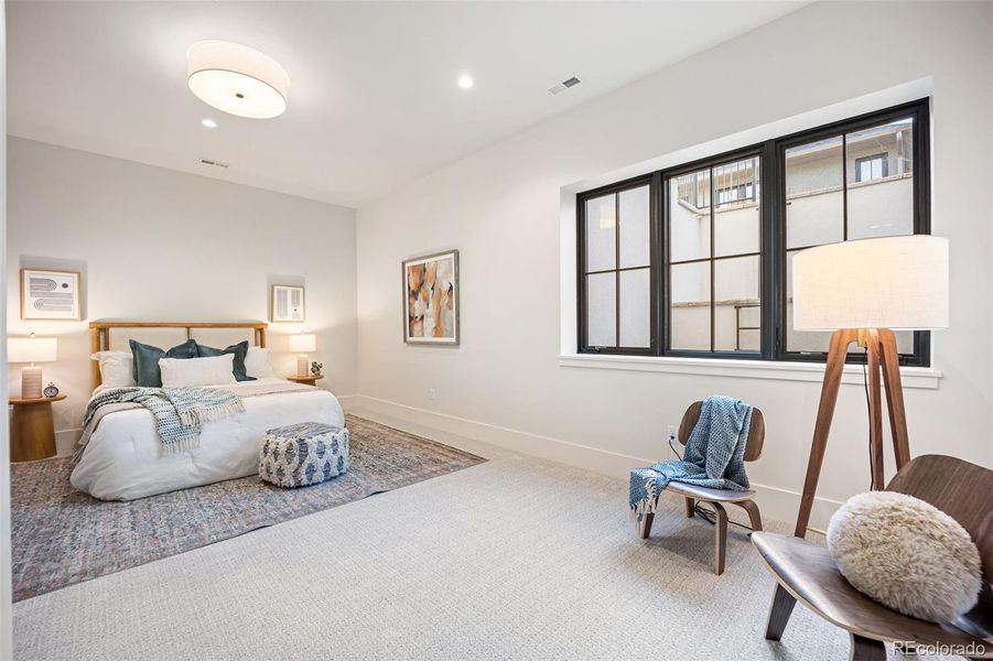 Furnished interior view inside a new home in , Colorado Springs (Image 27).