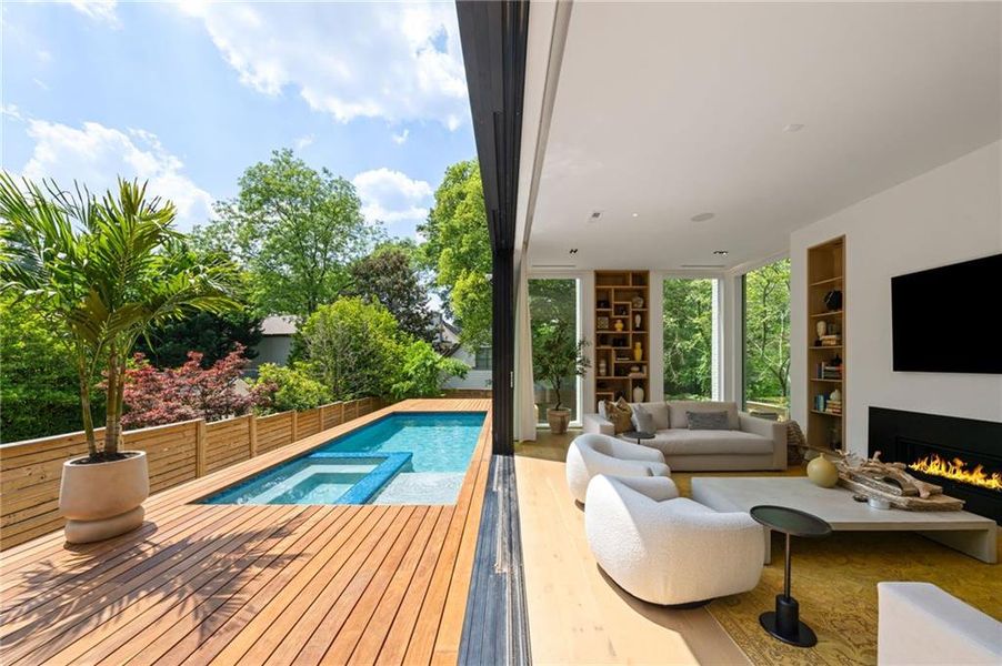 Exterior details and patio area of a home in , Brookhaven (Image 32).