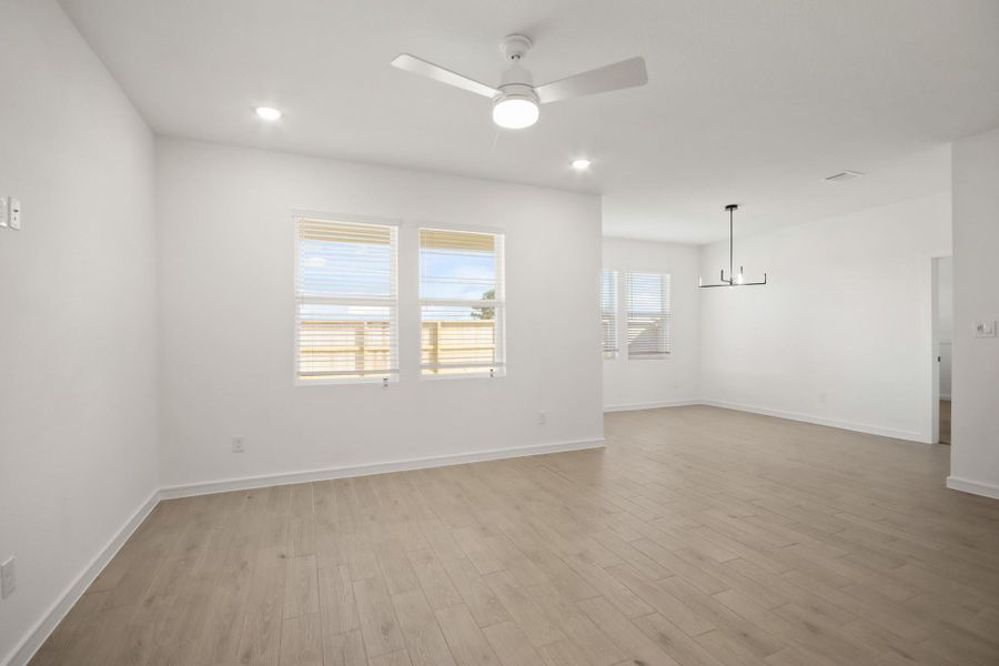 Cozy great room (*Photo not of actual home and used for illustration purposes only.)