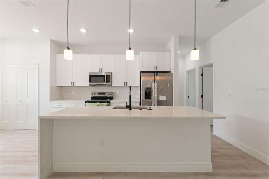 Furnished interior view inside a new home in , Ocala (Image 6). Furnished interior view inside a new home in , Ocala (Image 6).